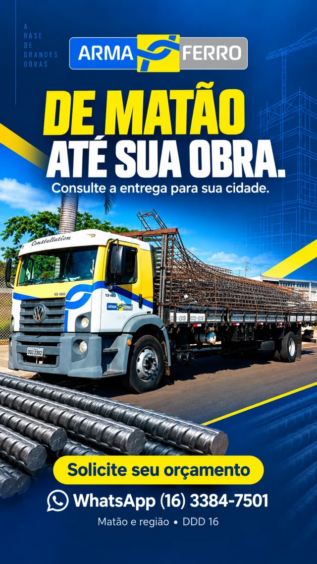 De Matão até sua obra — arte da campanha armaferro
