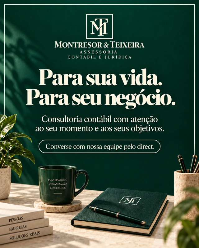 Para sua vida. Para seu negócio. — arte da campanha montresor teixeira