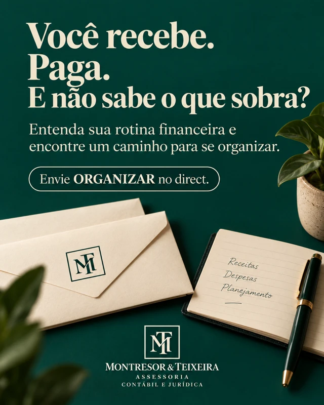 Você recebe. Paga. E não sabe o que sobra? — arte da campanha montresor teixeira